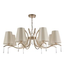 Подвесная люстра Crystal Lux Renata SP8 Gold