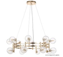 Подвесная люстра Crystal Lux LUXURY SP16 GOLD
