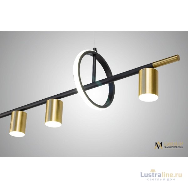 Подвесная люстра AM Group AM438 POLISHED GOLD