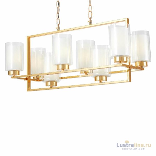 Подвесная люстра Lumina Deco Lino LDP 1239-8 F.GD Подвесная люстра Lumina Deco Lino LDP 1239-8 F.GD