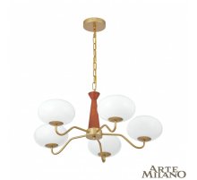 Подвесная люстра Arte Milano Napoli 310166/D680/5 BS/WD