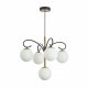 Подвесная люстра Arte Milano Neapolis 273808/4+1 BK/GD