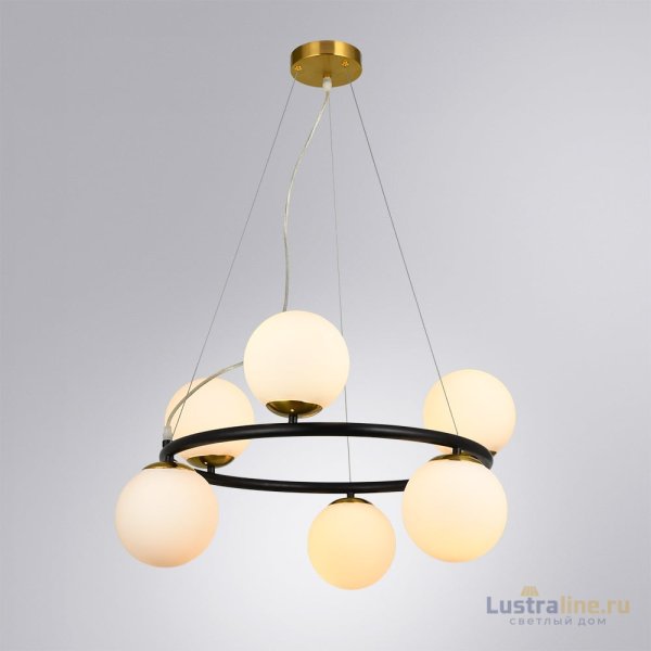 Подвесная люстра Arte Lamp Alcor A2224SP-6BK