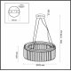 Подвесная люстра Odeon Light Vassa 4987/6