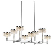 Подвесная люстра Delight Collection MD21020075 MD21020075-8B chrome