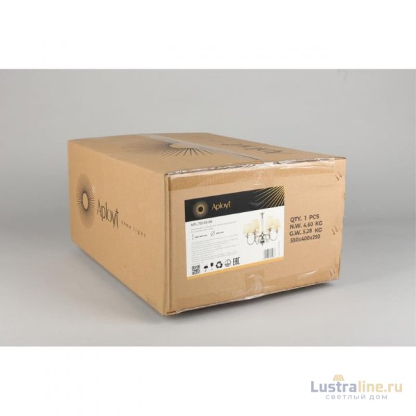 Подвесная люстра APLOYT Perla APL.731.03.06