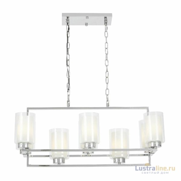 Подвесная люстра Lumina Deco Lino LDP 1239-8 CHR