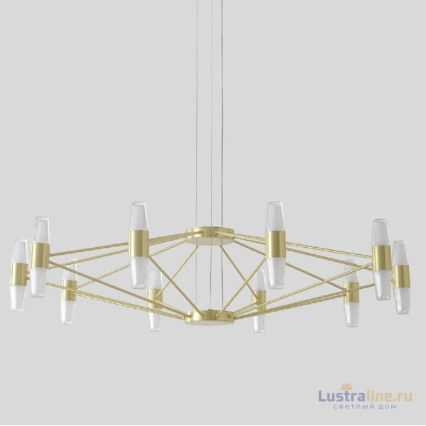 Подвесная люстра Crystal Lux DOROTEA SP10 GOLD