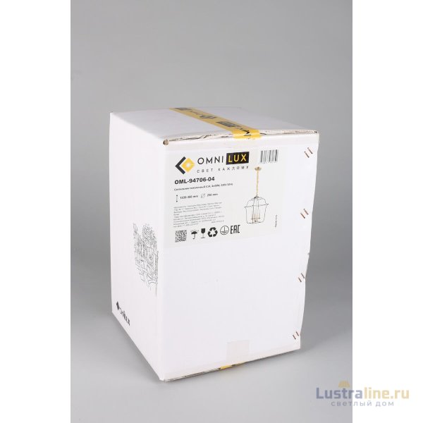 Подвесная люстра Omnilux OML-94706-04