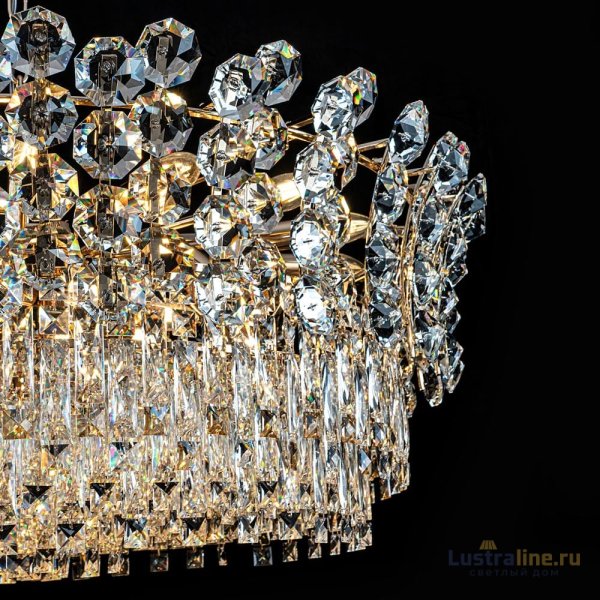 Подвесная люстра Modelux ML.7550.33 GD