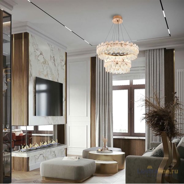 Подвесная люстра Modelux ML.6980.800.500P GD Подвесная люстра Modelux ML.6980.800.500P GD