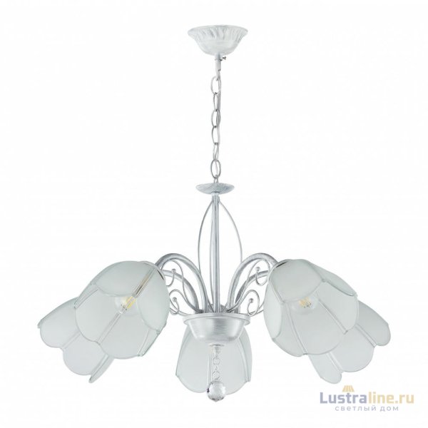 Подвесная люстра Arte Milano Amalfi 332656/5 WT+SL Подвесная люстра Arte Milano Amalfi 332656/5 WT+SL