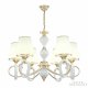 Подвесная люстра Arte Milano Florentia-2387 302387/6 Wh/Gd