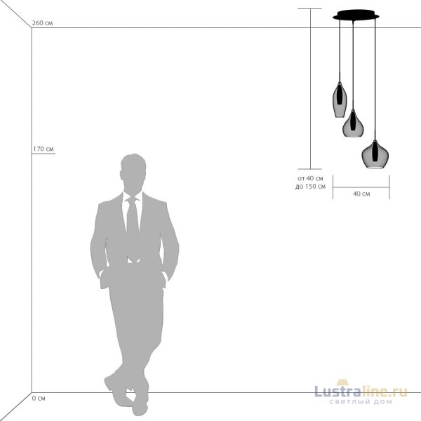 Подвесная люстра Lightstar Pentola 803051 Подвесная люстра Lightstar Pentola 803051