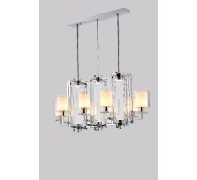 Подвесная люстра iLamp King RM6201-8P CR+CL