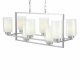 Подвесная люстра Lumina Deco Lino LDP 1239-8 CHR