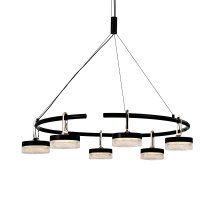 Подвесная люстра Delight Collection P0855-6C black