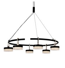 Подвесная люстра Delight Collection P0855-6C black