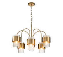 Подвесная люстра Indigo Eleganza 12019/A/6P Brass V000322