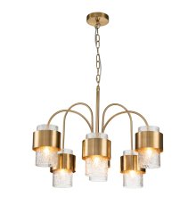 Подвесная люстра Indigo Eleganza 12019/A/6P Brass V000322