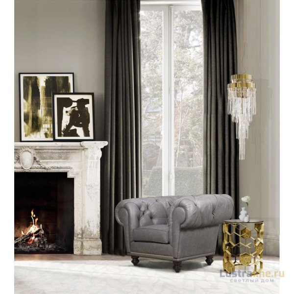 Подвесная люстра Delight Collection Babel KM0990P-4 brass