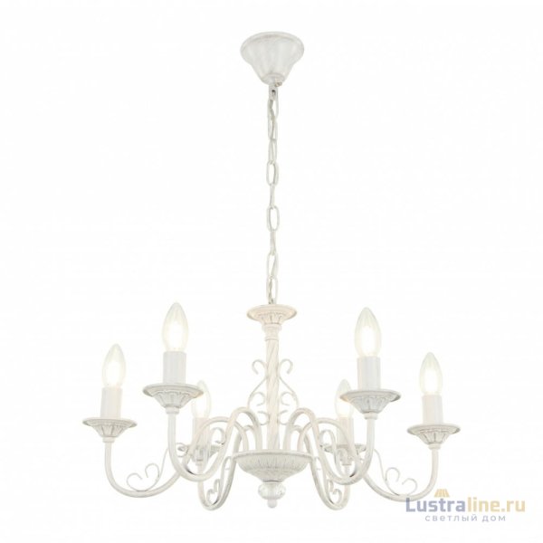 Подвесная люстра Arte Milano 342620/6 WT+SL Подвесная люстра Arte Milano 342620/6 WT+SL
