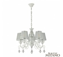 Подвесная люстра Arte Milano 347620/5 WT+SL
