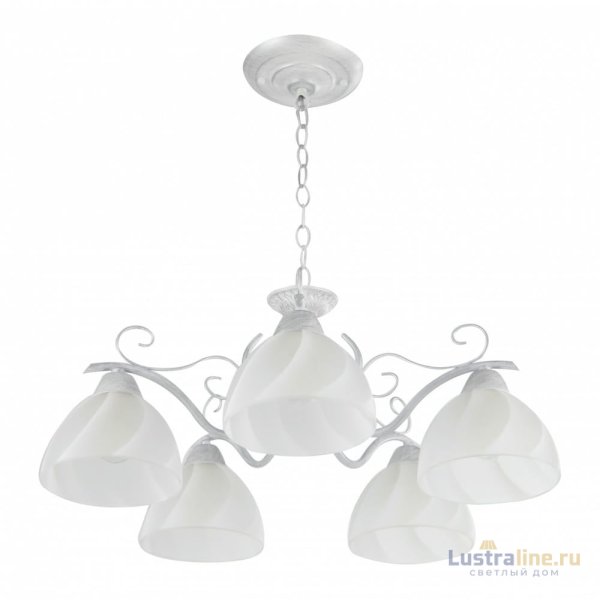 Подвесная люстра Arte Milano Amalfi 330644/5 WT+SL Подвесная люстра Arte Milano Amalfi 330644/5 WT+SL