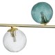 Подвесная люстра Indigo Selva 11032/5PL Gold V000297