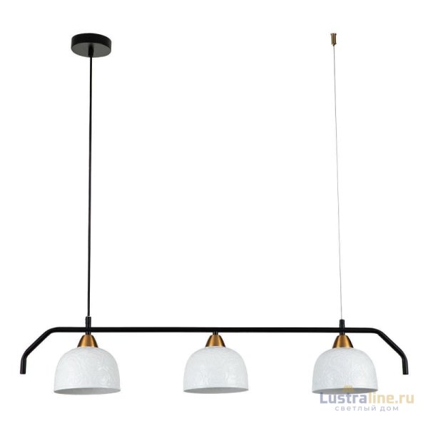 Подвесная люстра Indigo Attimo 10005/3PL Black V000156 Подвесная люстра Indigo Attimo 10005/3PL Black V000156