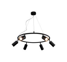 Подвесная люстра Crystal Lux CLT 015C6 D600 BL