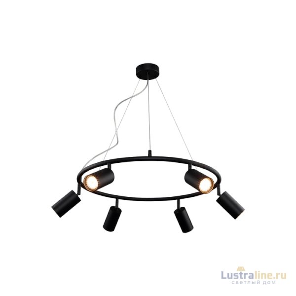 Подвесная люстра Crystal Lux CLT 015C6 D600 BL Подвесная люстра Crystal Lux CLT 015C6 D600 BL