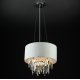 Подвесная люстра Eurosvet Amantea 10122/6 хром/прозрачный хрусталь Strotskis Smart (10106/6) a054108