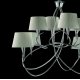 Подвесная люстра Mantra Mara Chrome - White 1654