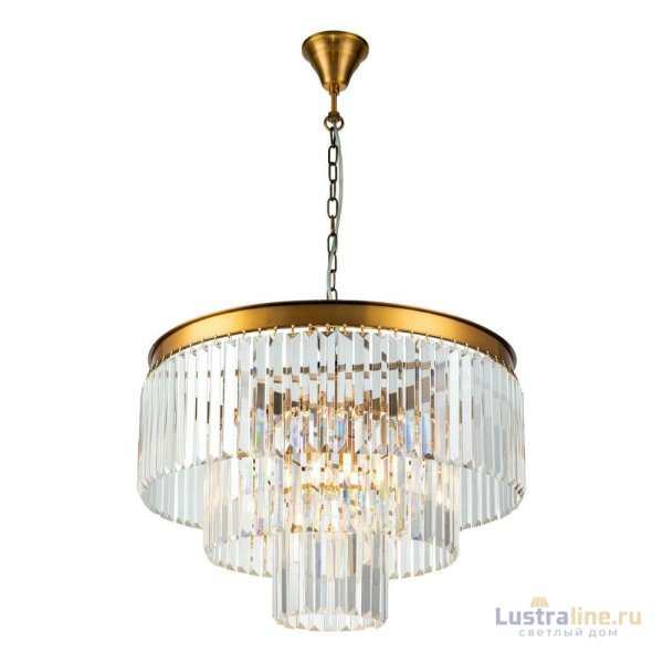 Подвесная люстра iLamp Triumph 7383/8P Brass Подвесная люстра iLamp Triumph 7383/8P Brass