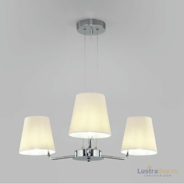Подвесная люстра Eurosvet Amaretto 60155/3 хром a065001