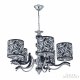 Подвесная люстра Arte Milano Florentia-4957 304957/5 Bk/Ni