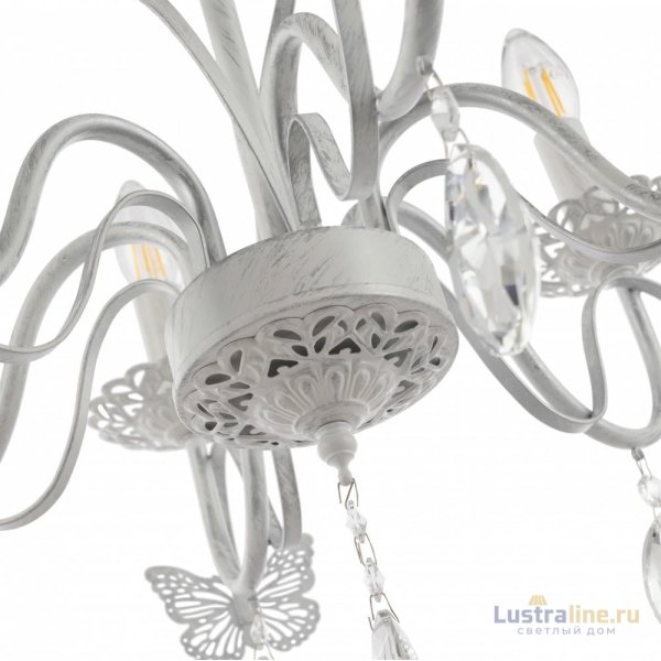 Подвесная люстра Arte Milano 346179/6 WT+G Подвесная люстра Arte Milano 346179/6 WT+G