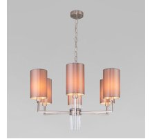 Подвесная люстра Eurosvet Soffio 60134/6 никель