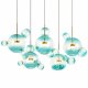 Подвесная люстра Loft IT Bolle 2027-S5 Blue