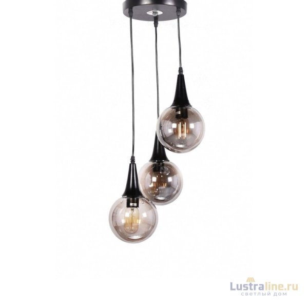 Подвесная люстра Lumina Deco Rocherro LDP 11191-3 BK