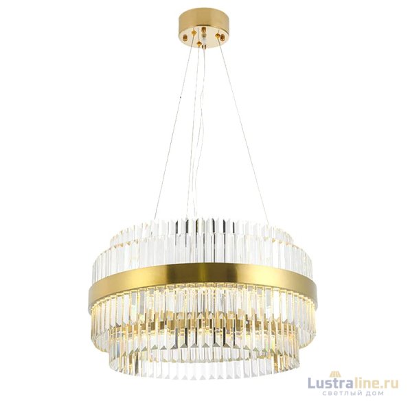 Подвесная люстра Delight Collection Liberty 5515-800 br. titanium gold