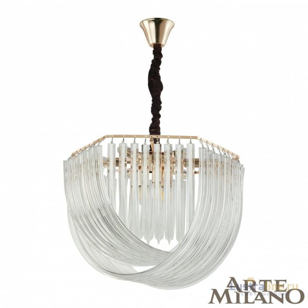 Подвесная люстра Arte Milano S.97378.D600.H430.E14.9 G Подвесная люстра Arte Milano S.97378.D600.H430.E14.9 G