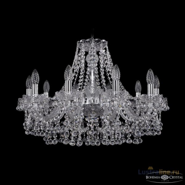 Подвесная люстра Bohemia Ivele Crystal 1409/10/240 Ni
