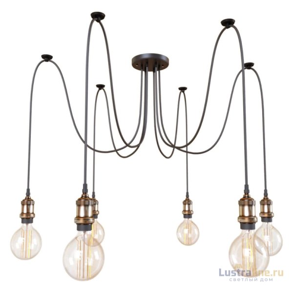 Люстра-паук LOFT IT Spider Loft1162A/6 Люстра-паук LOFT IT Spider Loft1162A/6