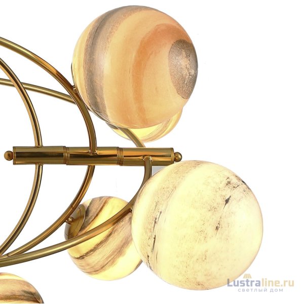 Подвесная люстра Delight Collection Planet KG1122P-13B brass