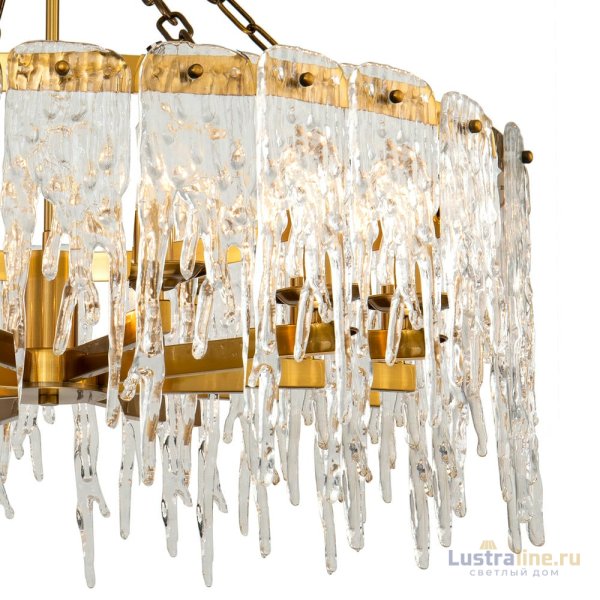 Подвесная люстра Delight Collection KG1102P-8A brass