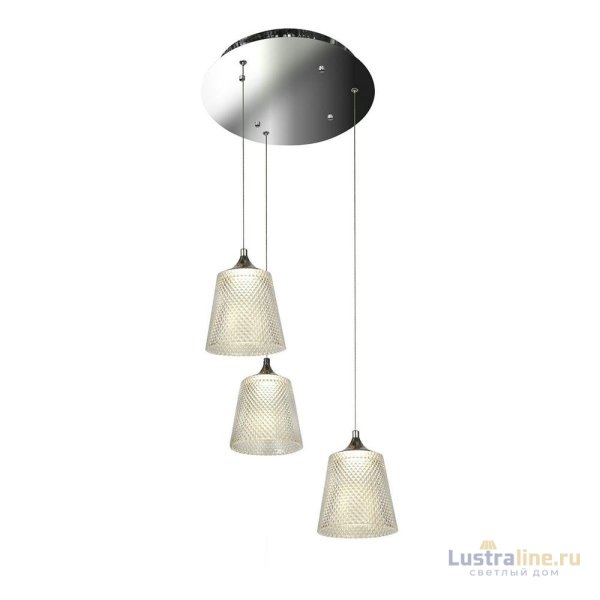 Подвесная светодиодная люстра iLedex Flora WD8007-3 CR