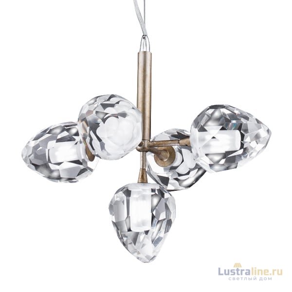 Подвесная люстра Delight Collection On the Rocks P68038M-5 gold