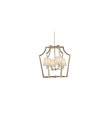 Подвесная люстра Lumina Deco Montero LDP 1249-4 GD+WT